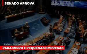 Senado Aprova Linha De Crédito De R$190 Bi Para Micro E Pequenas Empresas - Contabilidade em Lauro de Freitas | BM Cont